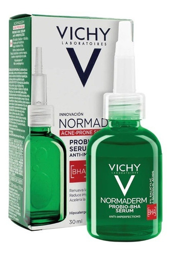 Serum Vichy Normaderm Probio-bha Anti Imperfecciones 30ml Momento De Aplicación Día Tipo De Piel Todo Tipo De Piel