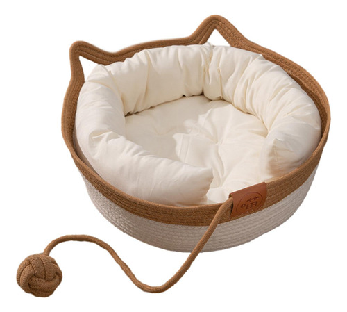 Cama Para Gato, Ninho Para Dormir, Canil Com Almofada,