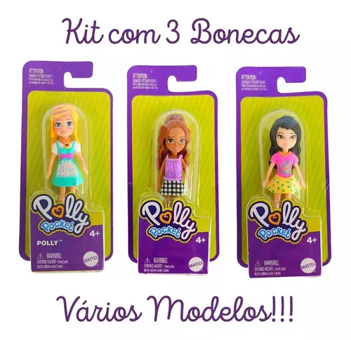 Boneca Polly Pocket - Mattel - nivalmix