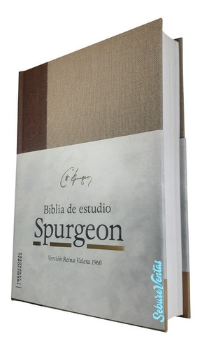 Biblia De Estudio Spurgeon Letra Grande Tapa Dura Rv 1960