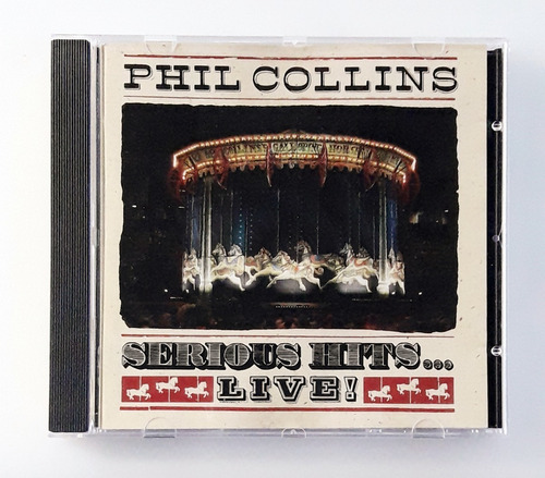 Cd Oka Phil Collins Serious Live Hits  Ed Germany Como Nuevo (Reacondicionado)