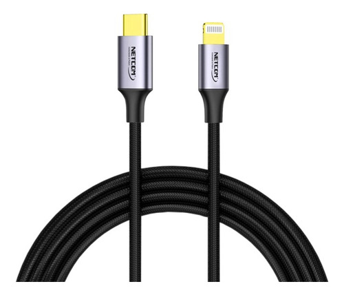 Cable Usb C A Lightning Netcom De 1 Metro