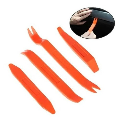 Kit Bruder Gj-05 Saca 4 Grampas Plastico Desmontaje Paneles