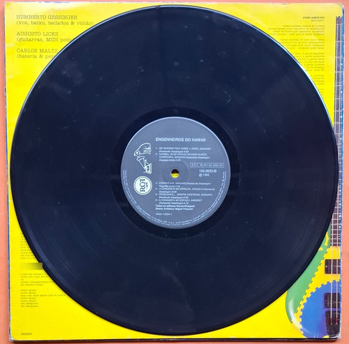 Lp Engenheiros Do Hawaii Gessinger, Licks & Maltz 1992 Vinil Estandar (Usado)
