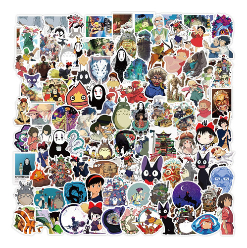 Adhesivos De Anime 100 Pcs Dibujos Animados De Manga 95s3i