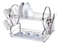 Comprar Platera Escurridor De Platos Cubiertos Vaso Acero Inoxidable