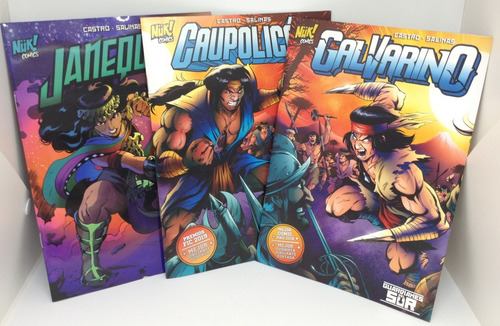 Imagen 3 de 7 de Pack Guardianes Del Sur - Galvarino, Caupolican, Janequeo Y Lautaro