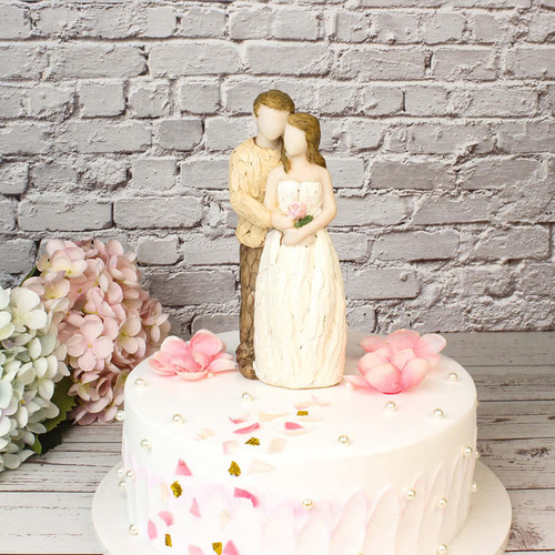 Figuritas De Pareja De Boda Centro De Mesa Decorativo
