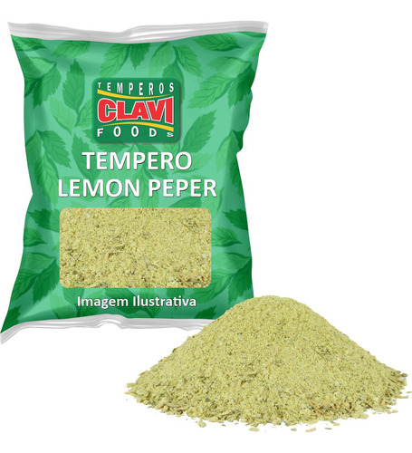Clavi tempero Lemon Pepper 1kg atacado