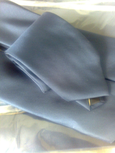 Corbata Color Azul Marino Pack De 3 Unidades