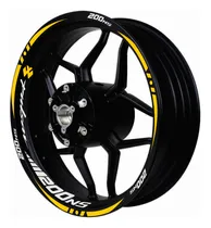 Comprar Calcomanias Stickers Para Rines Pulsar Ns Reflejante Neon Ss