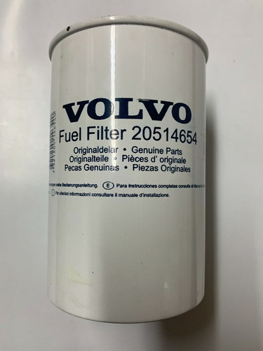 Filtro Combustible 33775 Trampa De Agua Volvo Doble Piso Y 