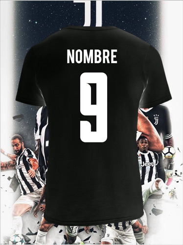 Camiseta Juventus Con Nombre Y Numero A Eleccion