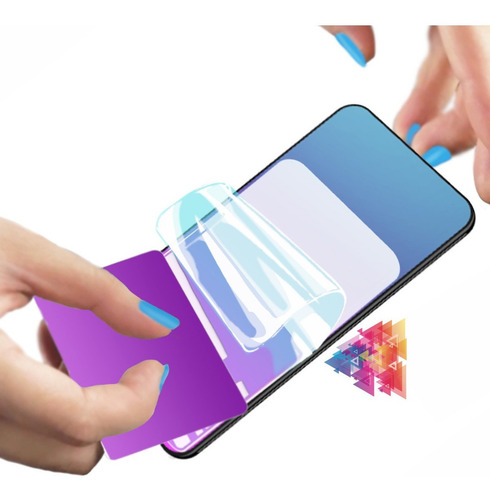 Mica Blade L210 Zte Hidrogel Filtra Luz Azul/no Cristal