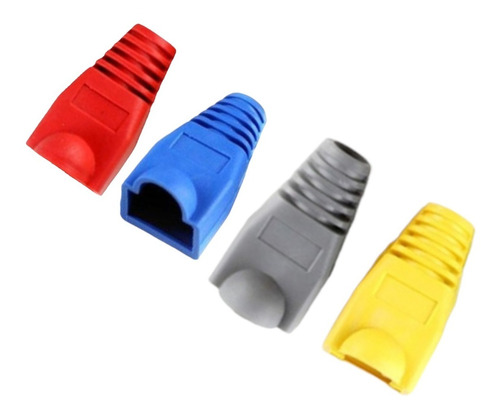 Bota Protectora Conector Colores Rj45  X 20 Unidades