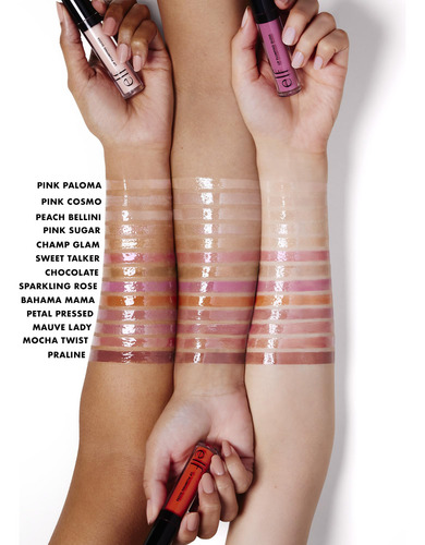Lip Plumping Gloss E.l.f. Hydrating Nourishing Sweet Salmon