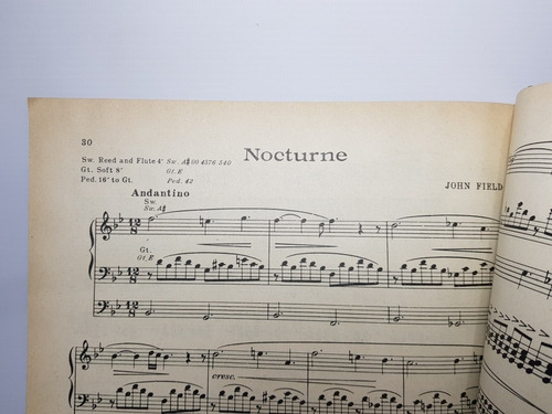 Imagen 7 de 9 de Antiguas Partituras Seleccion Composicion Organo Mag 56594