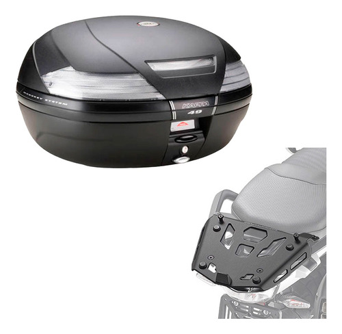 Baul Trasero 47 Ltrs Con Soporte Para Bmw R 1250 Gs