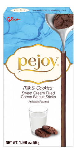 Pocky Pejoy Cookies & Cream, Glico, 56 G