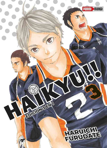 Manga Haikyu Edicion 3 En 1 Tomo 03 - Mexico