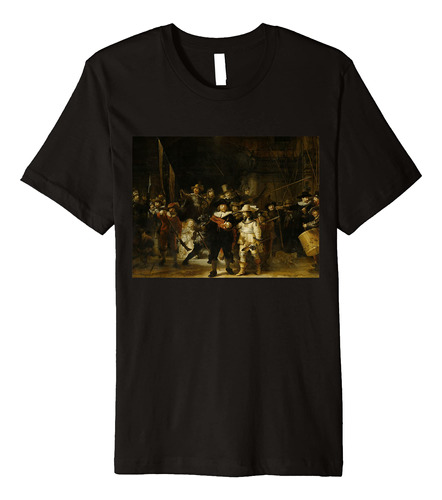 Rembrandt's The Night Watch - Camiseta Retro