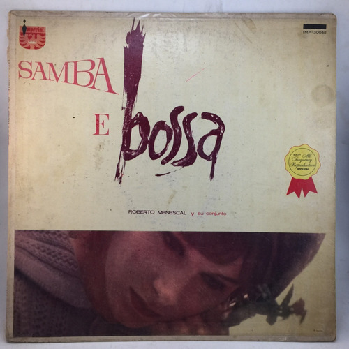Roberto Menescal Samba E Bossa Brasil - Vinilo Lp  