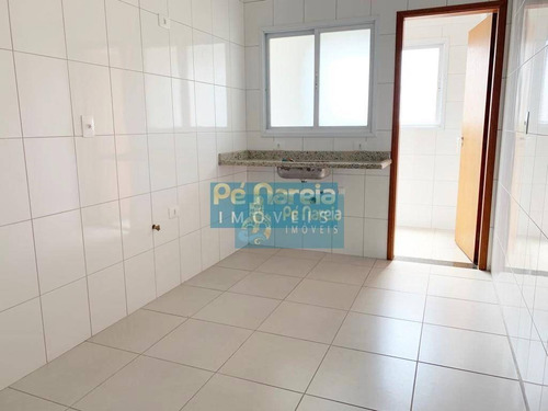 Imagem 10 de 21 de Apartamento Com 2 Dormitórios À Venda, 88 M² Por R$ 350.000,00 - Canto Do Forte - Praia Grande/sp - Ap0023