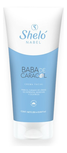 Crema Fácial Baba De Caracol Shelo Nabel Regenera