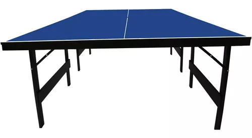 Mesa de ping pong Klopf 1008 fabricada em MDF cor azul