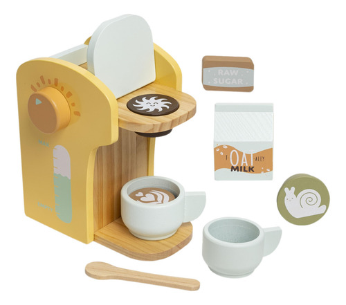 Set De Cocina De Madera Aprendizaje Desarrollo Juego Infanti Color