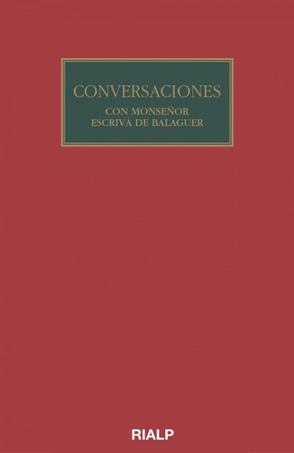 Libro Conversaciones Con Mons. Escrivá De Balaguer (bolsillo