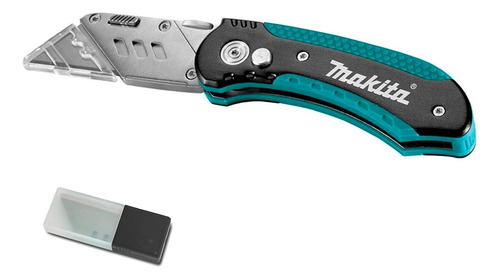 Navaja Multiusos Plegable Con Repuestos Makita E10908