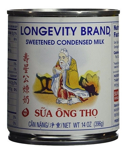 Longevidad Sweetened Leche Condensada 14 Oz. (paquete De 2)