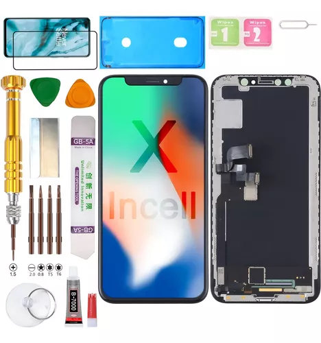 Las mejores ofertas en Pantalla de celular: pantallas LCD piezas para iPhone  X