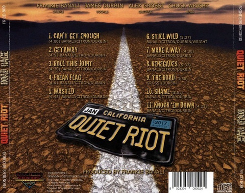 Quiet Riot Road Rage-audio Cd