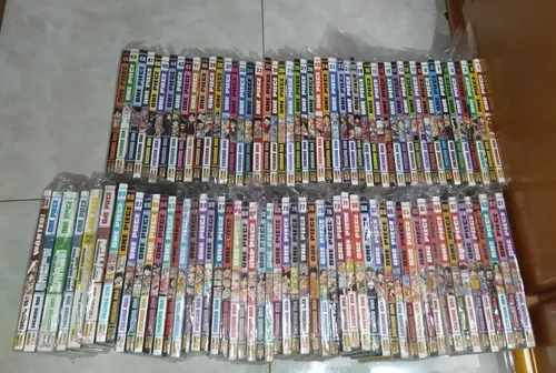 One piece coleçao completa 1 ao 100 mangá (tenho avulsos)