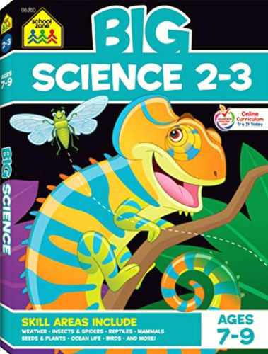 School Zone Big Science Grades 2-3 Workbook