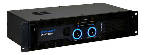 Amplificador De Potência Oneal Op 2400 2 Canais 400 Wrms