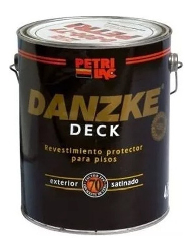 Danzke Deck Protector Pisos De Madera Petrilac 4l Pintumm