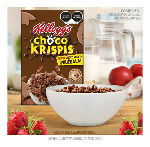 Kellogg's Choco Krispis 1.1 Kg Cereal De Arroz Con Chocolate