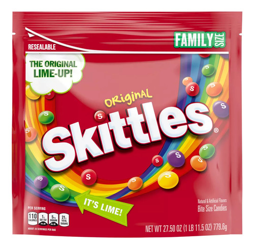 Pack Sour Patch Kids Watermelon + Skittles Sabor Original