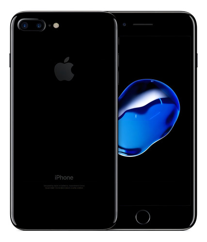 iPhone 7 Plus 256 GB preto-brilhante - Excelente (Recondicionado)