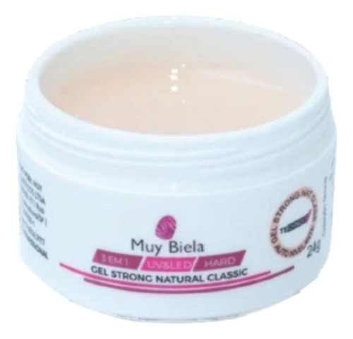 Gel Muy Biela Strong Natural Classic Secagem Em 3 Seg. Full