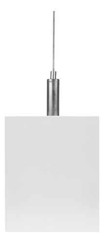 Lampara Colgante Led 40 W Moderna 120 Cm Luz Neutra Tl-1341 Color Blanco