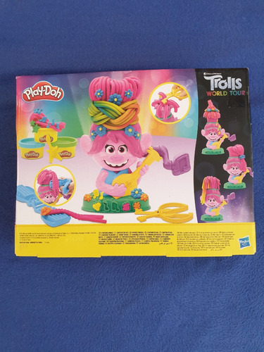 Imagen 4 de 4 de Play Doh Trolls World Troll Muneca Plastilina Juego Ninos