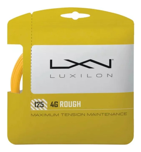 Cuerda Tennis Wilson Luxilon 4g - 125 Dorado Wrz997114