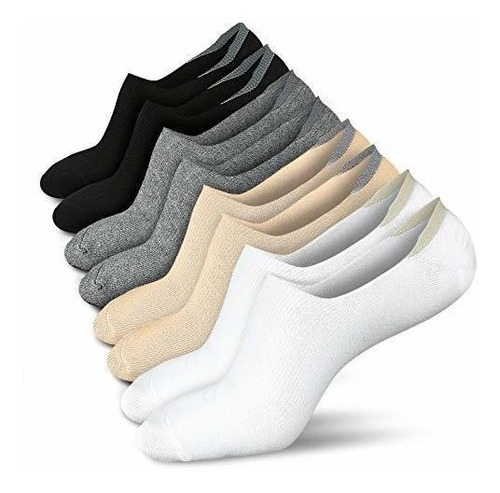 Pack X4 Pares De Calcetines Invisibles Para Mujer