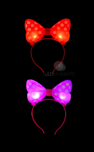 Imagen 4 de 9 de Pack Luminoso Lentes Rompecocos Vinchas Led Combo Cotillon