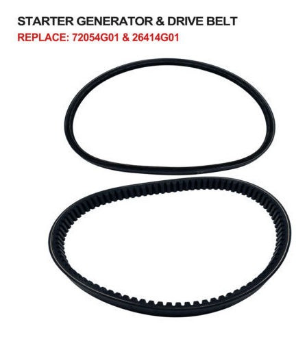 Drive Starter Generator Belt For Ezgo Golf Cart 1994+ 4  Sle