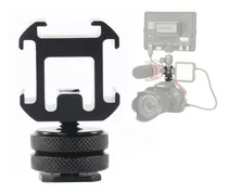 Comprar Adaptador Triple De Zapata Para Cámaras Dslr Tornillo 1\u002F4